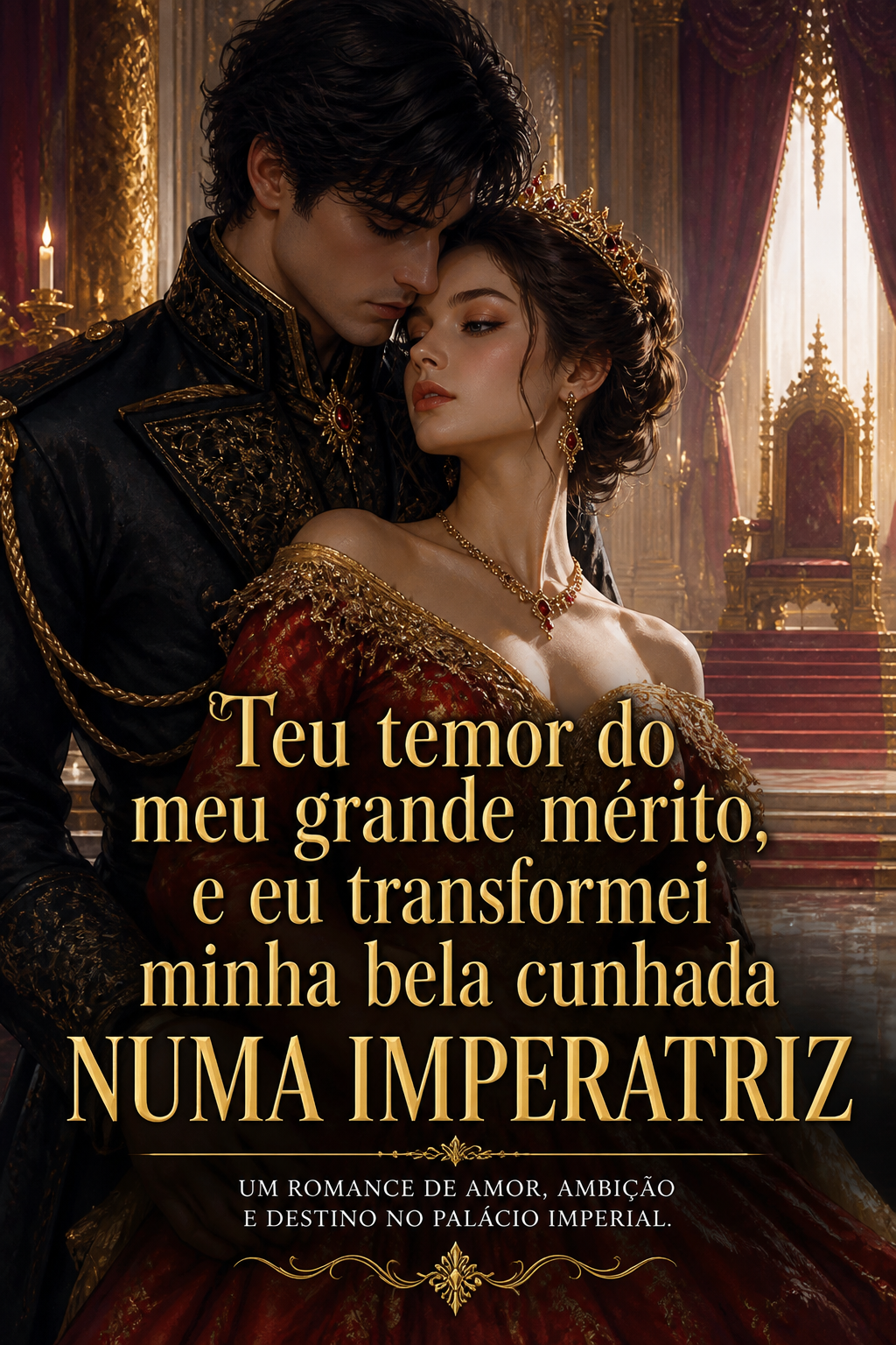 Teu temor do meu grande mérito, e eu transformei minha bela cunhada numa imperatriz