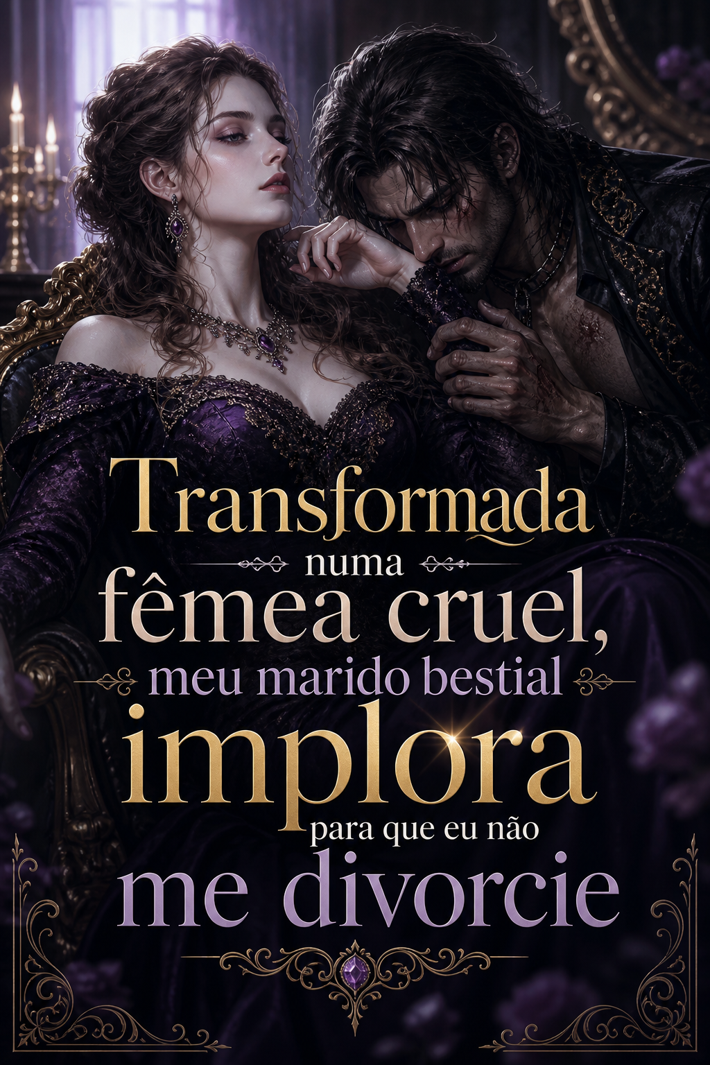 Transformada numa fêmea cruel, meu marido bestial implora para que eu não me divorcie