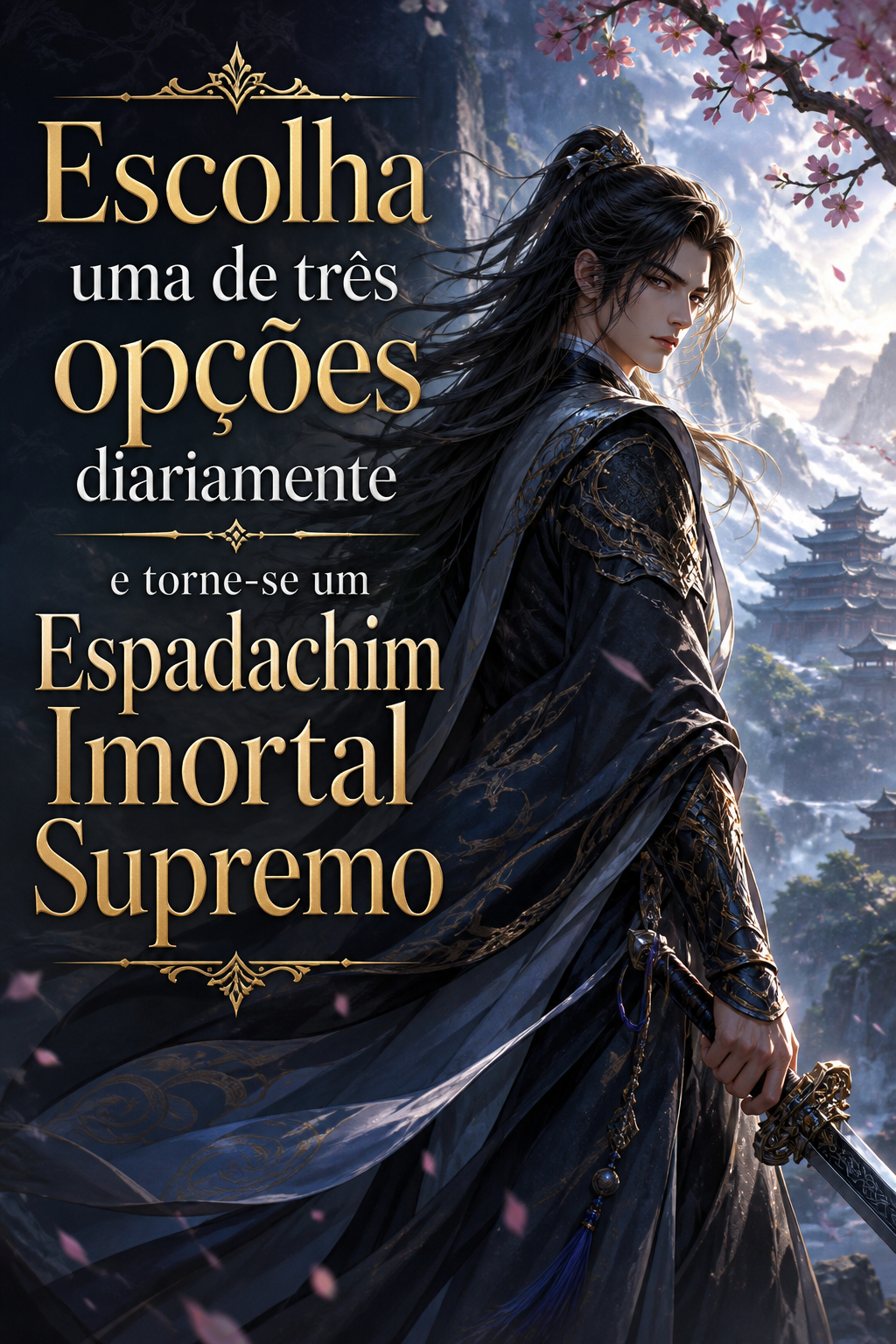 Escolha uma de três opções diariamente e torne-se um Espadachim Imortal Supremo