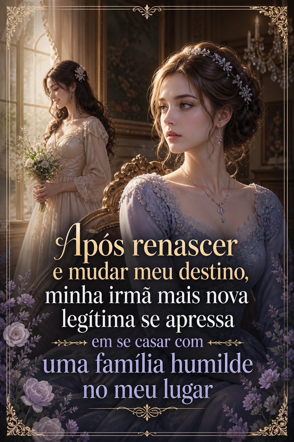 Após renascer e mudar meu destino, minha irmã mais nova legítima se apressa em se casar com uma família humilde no meu lugar