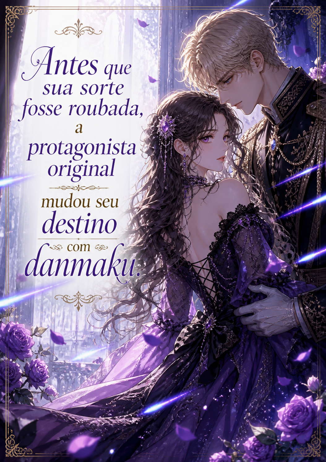 Antes que sua sorte fosse roubada, a protagonista original mudou seu destino com danmaku.