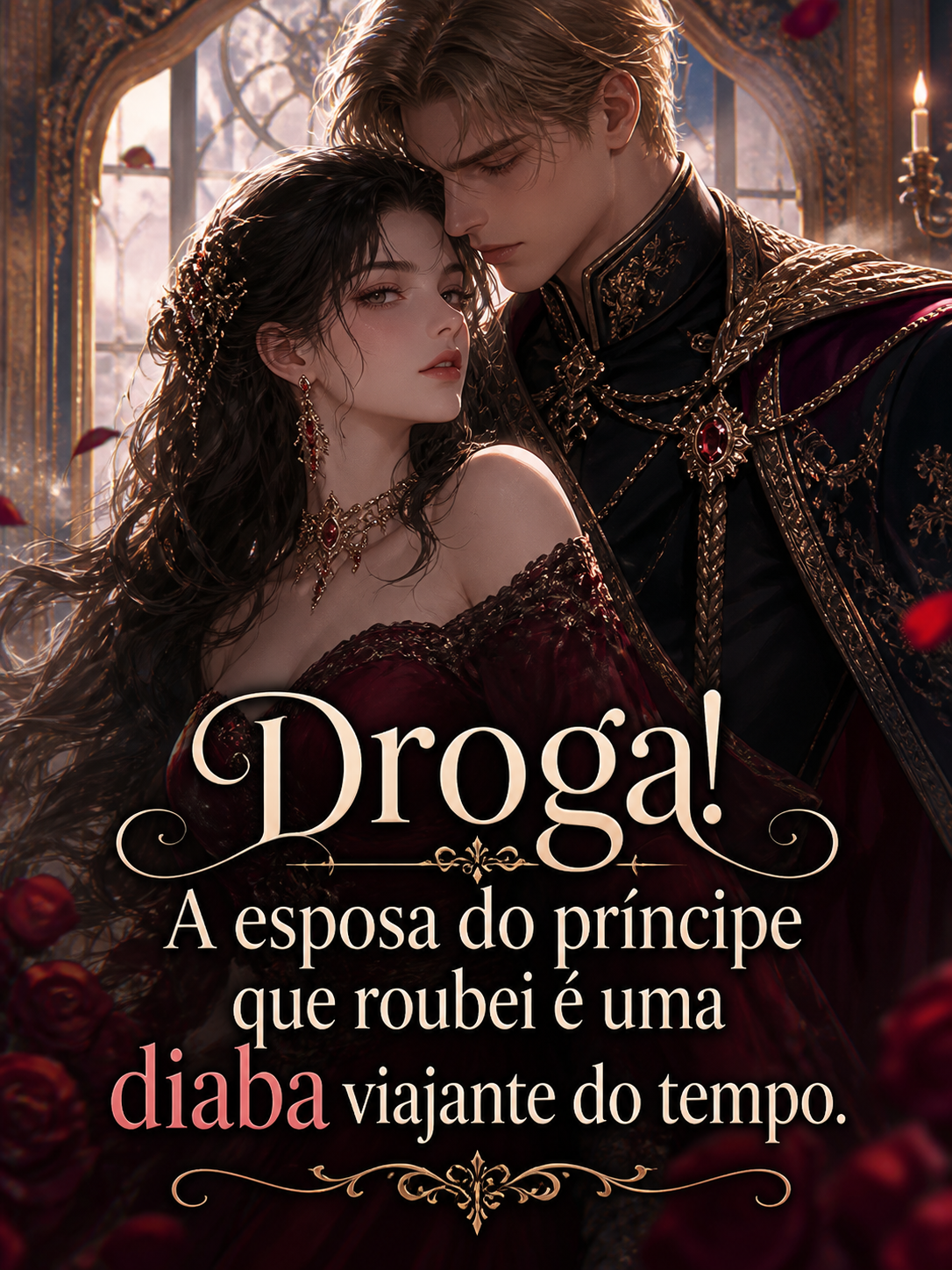 Droga! A esposa do príncipe que roubei é uma diaba viajante do tempo.